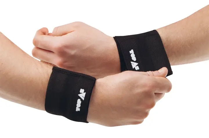 Top As Handgelenkbandage Schwarz, Herren, Größe: 0