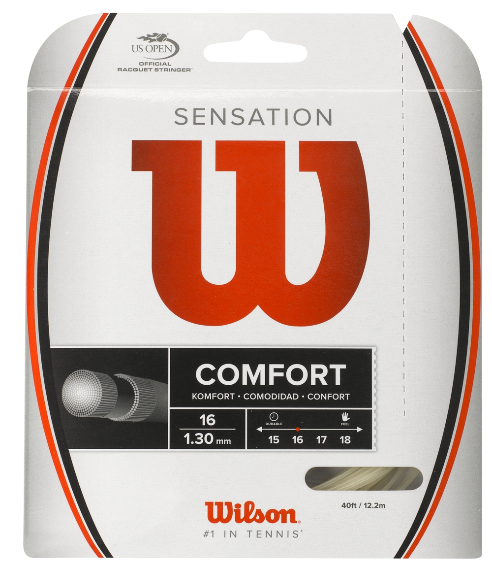 Image of Wilson Sensation 1.30 mm Tennissaite Beige, Herren, Größe: 0