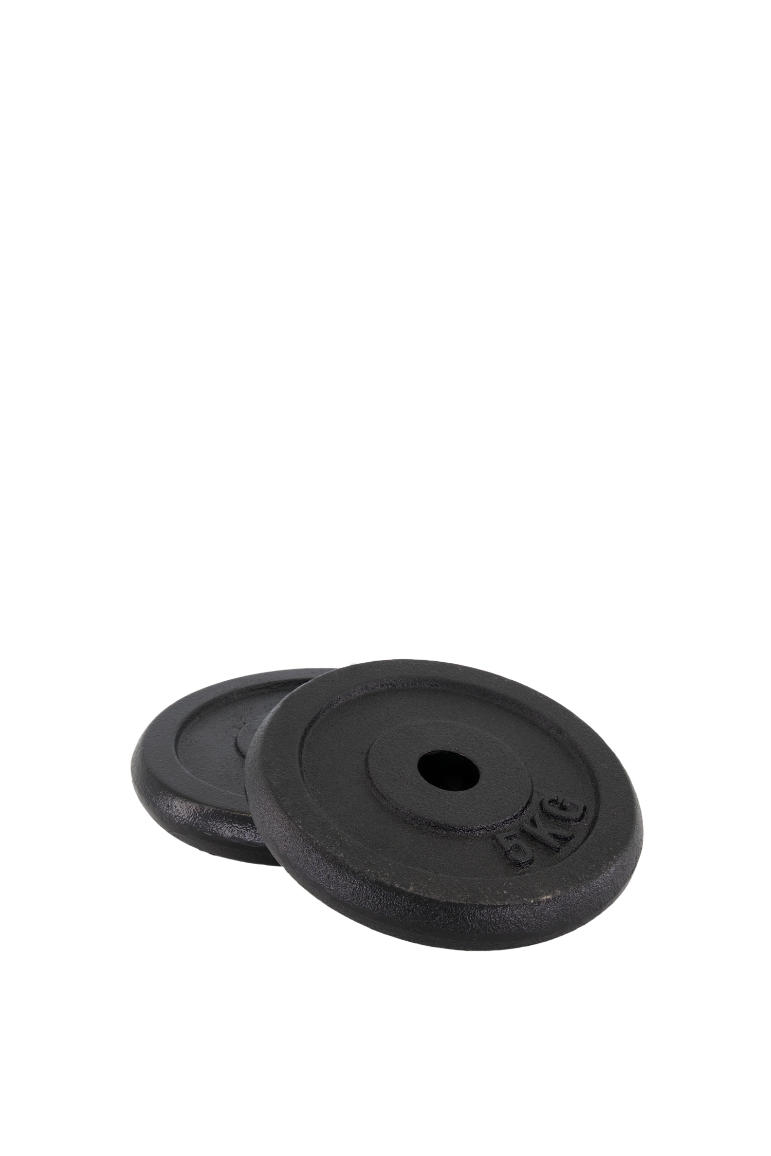 Image of POWERZONE 2 x 5 kg Hantelscheibe Schwarz, Herren, Größe: 0