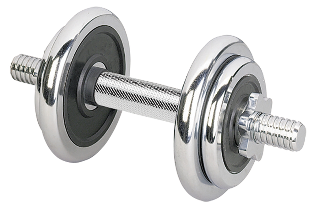 Image of POWERZONE 15 kg Hantel Set Silber, Herren, Größe: 0