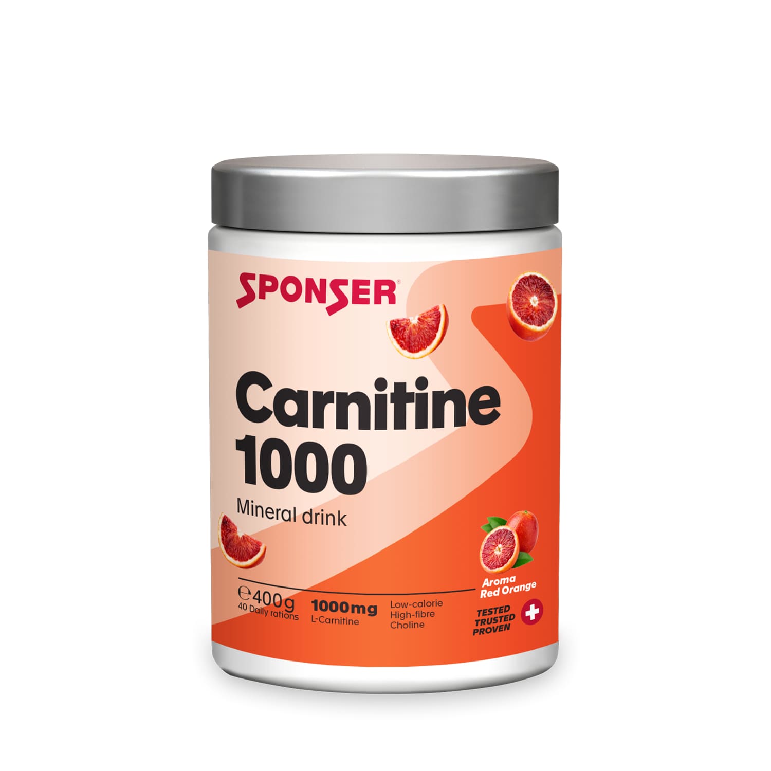 Image of Sponser Carnitin 1000 Blutorange 400 g Nahrungsergänzung Gelb, Herren, Größe: 0