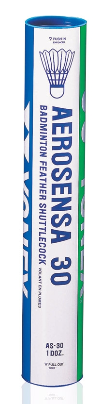 Yonex 12-Pack AS-30 Shuttle Weiss, , Größe: 0
