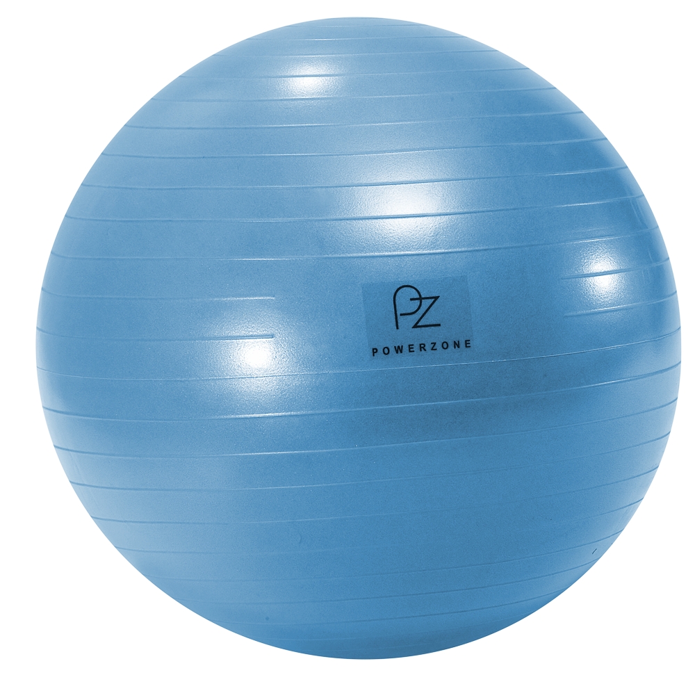 Image of POWERZONE 75 cm Gymnastikball Blau, Herren, Größe: ONE SIZE