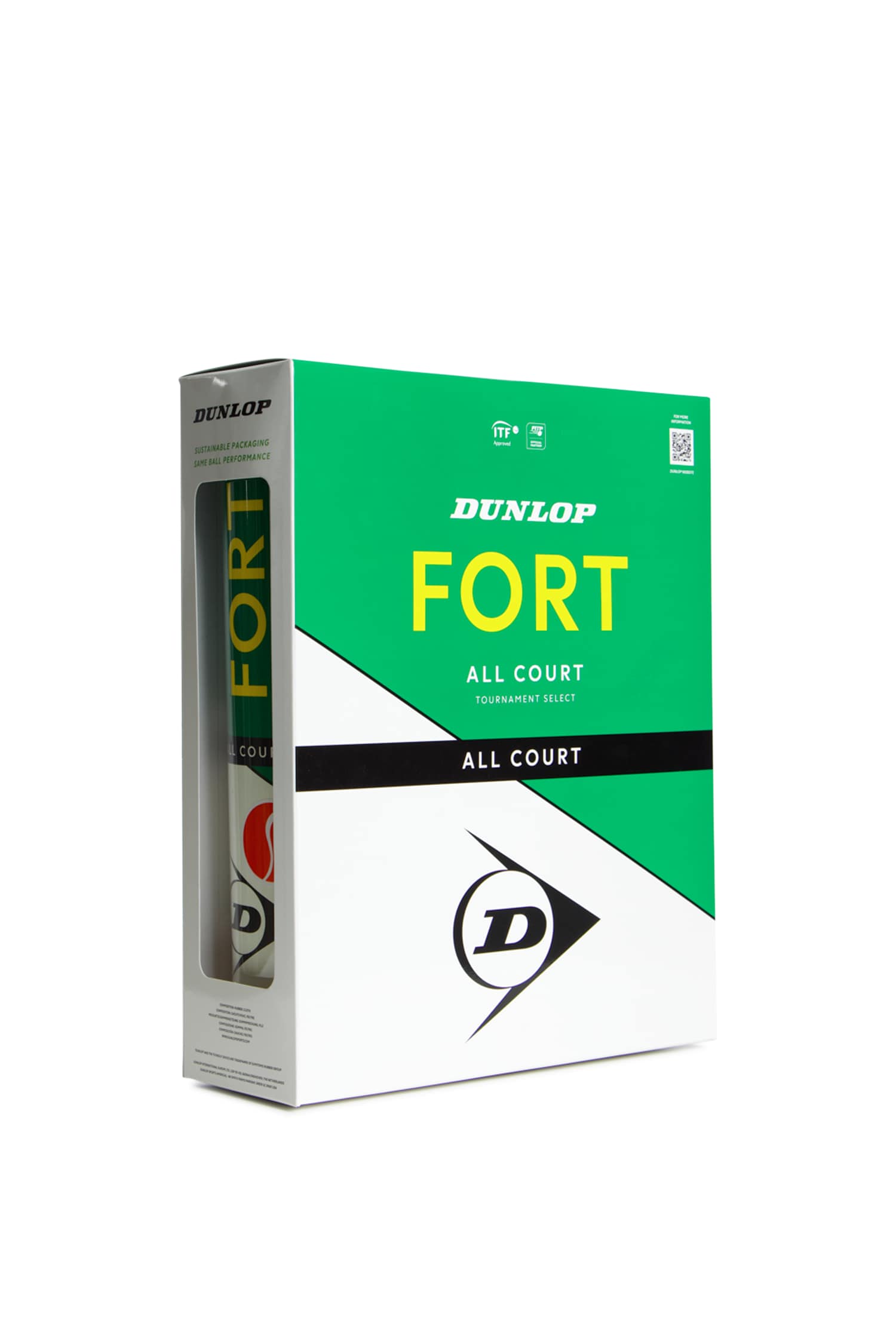 Image of Dunlop 3-Pack Fort All Court Tennisball Gelb, Herren, Größe: 0