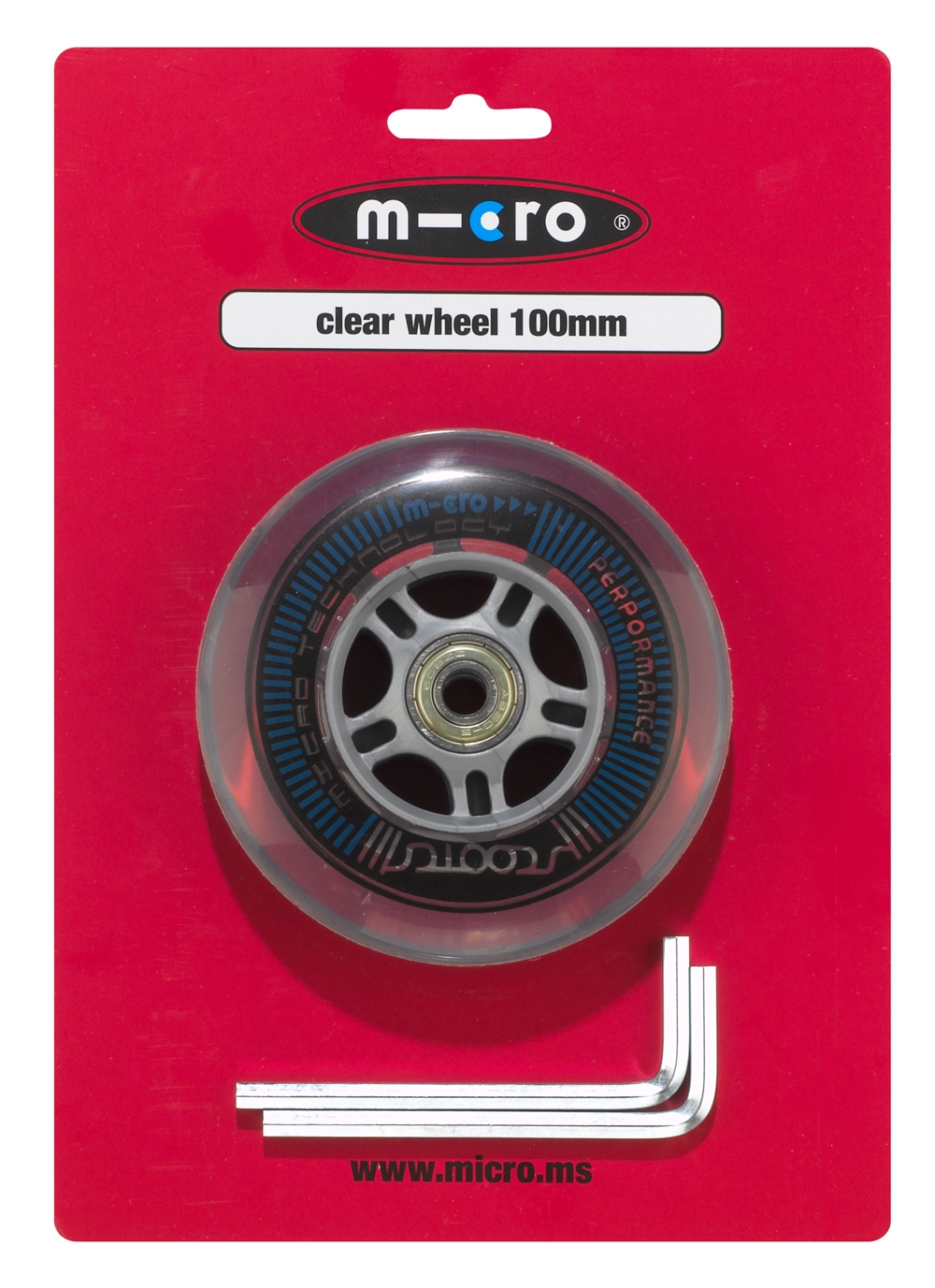 100 mm roue