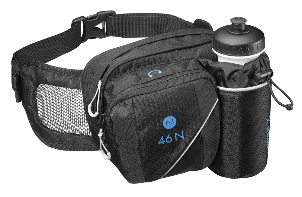 46 NORD Activity Gürteltasche Schwarz, Herren, Größe: ONE SIZE