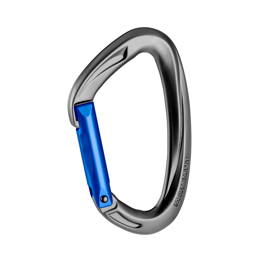 Image of MAMMUT Crag Key Lock Straight Gate Karabiner Silber, Herren, Größe: 0