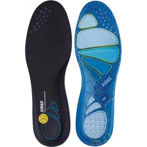 Sidas Cushioning Gel 35-36 Einlegesohle Blau, Herren, Größe: XS