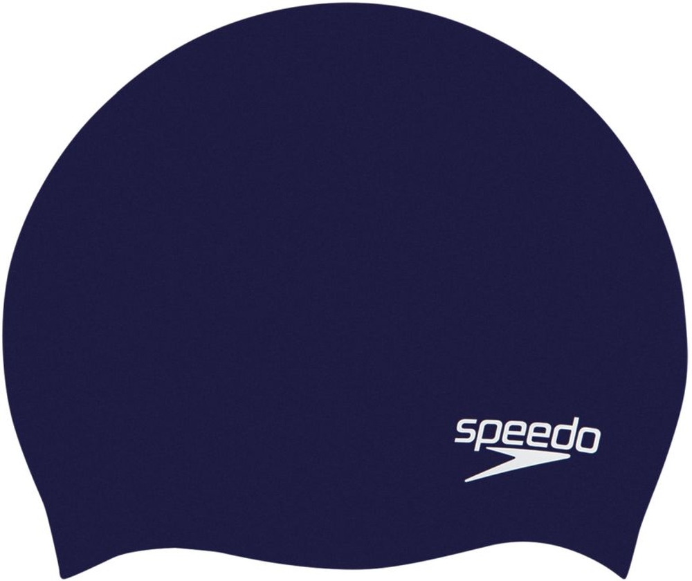 speedo Silikon Kinder Badekappe Blau, , Größe: ONE SIZE