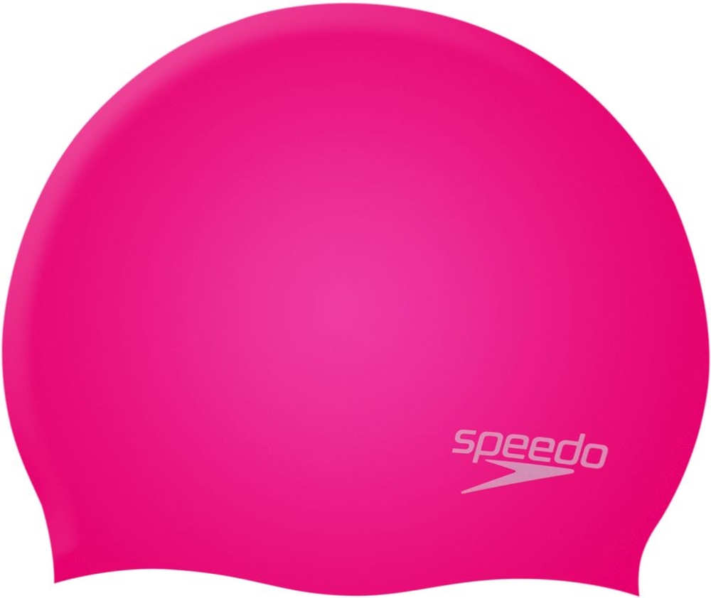 speedo Silikon Kinder Badekappe Rosa, , Größe: ONE SIZE