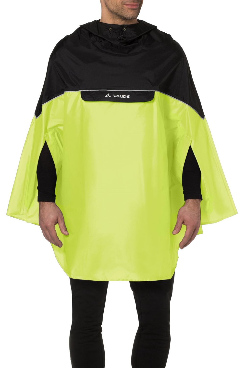 VAUDE Covero II Regenponcho Gelb, Herren, Größe: S