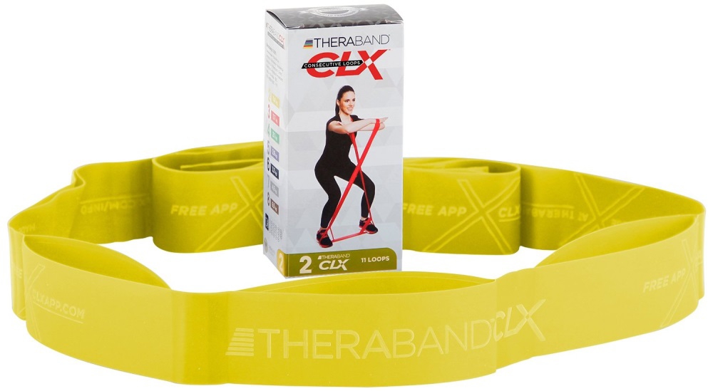 Theraband CLX Extra Light Schlingentrainer Gelb, Herren, Größe: ONE SIZE