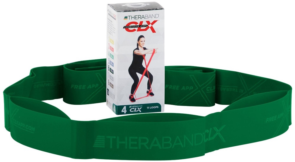 Image of Theraband CLX Strong Schlingentrainer Grün, Herren, Größe: ONE SIZE