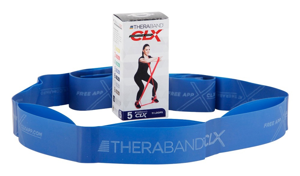 Image of Theraband CLX Extra Strong Schlingentrainer Blau, Herren, Größe: ONE SIZE