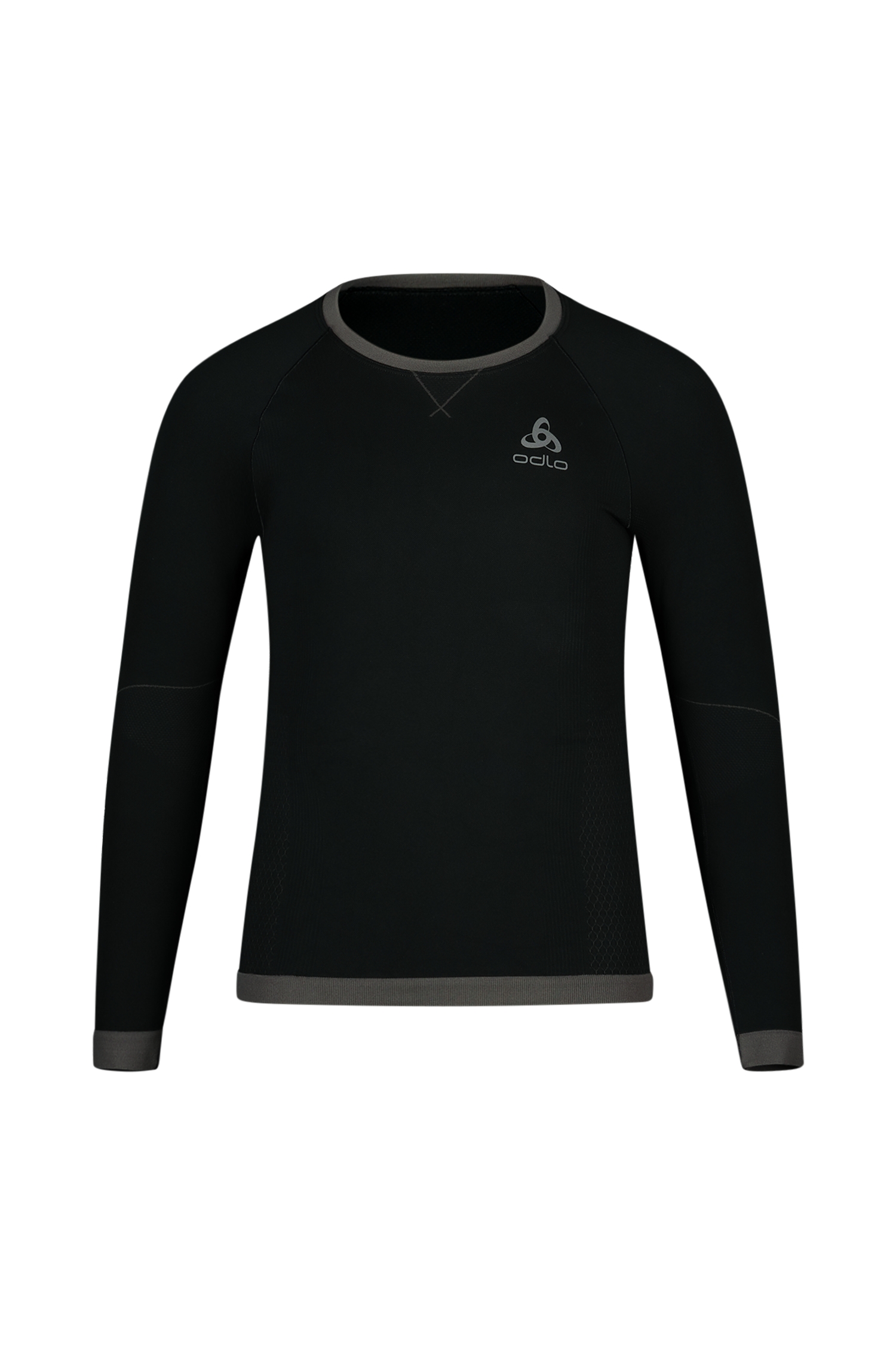 Odlo Performance Warm Kinder Thermo Longsleeve Schwarz, , Größe: 152/164