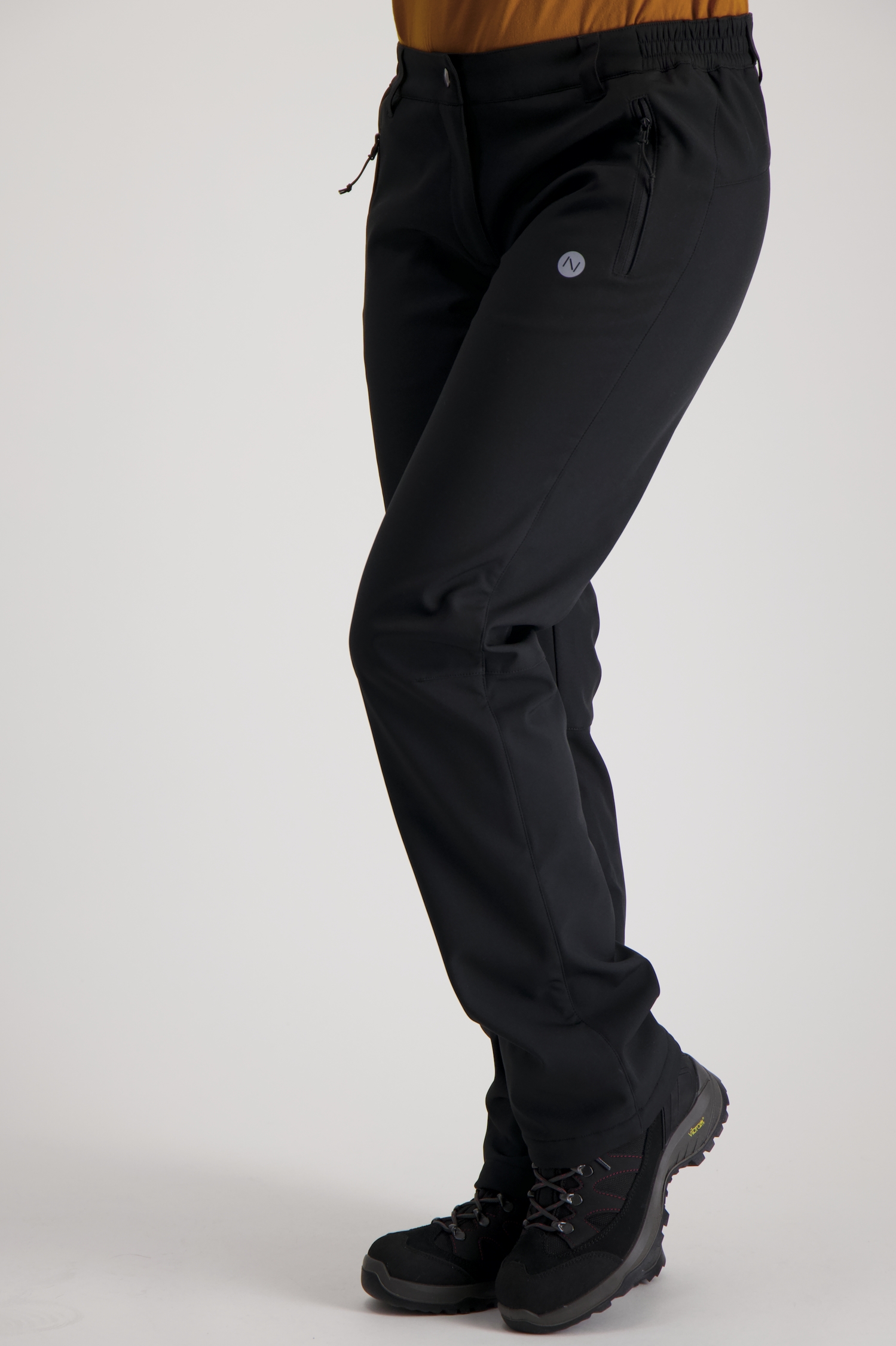 Image of 46 NORD Damen Softshellhose Schwarz, Damen, Größe: 44