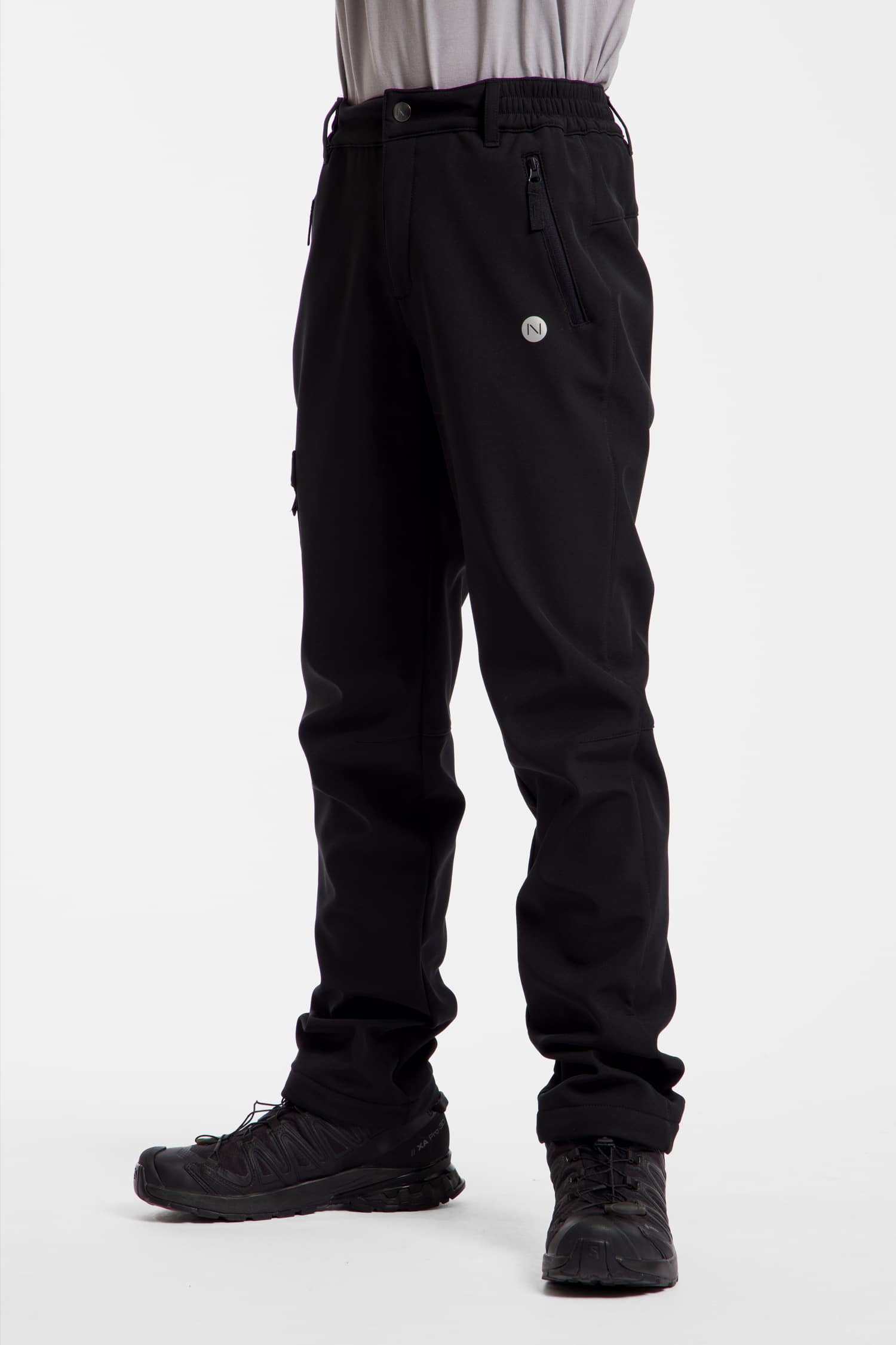 Image of 46 NORD Kinder Softshellhose Schwarz, , Größe: 116