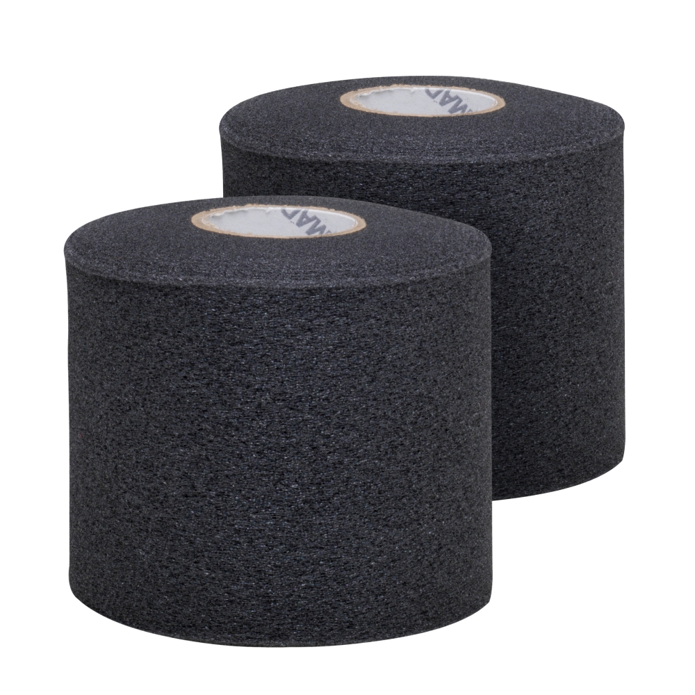 Image of Top As 2-Pack 7 cm x 27.4 m Tape Schwarz, Herren, Größe: ONE SIZE