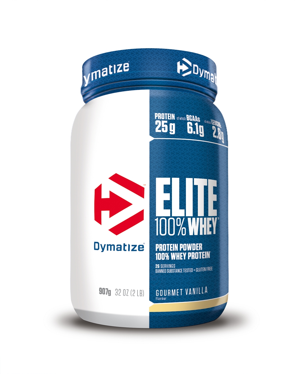 Dymatize Elite Whey Gourmet Vanilla 907 g Proteinpulver Multicolor, Herren, Größe: 0