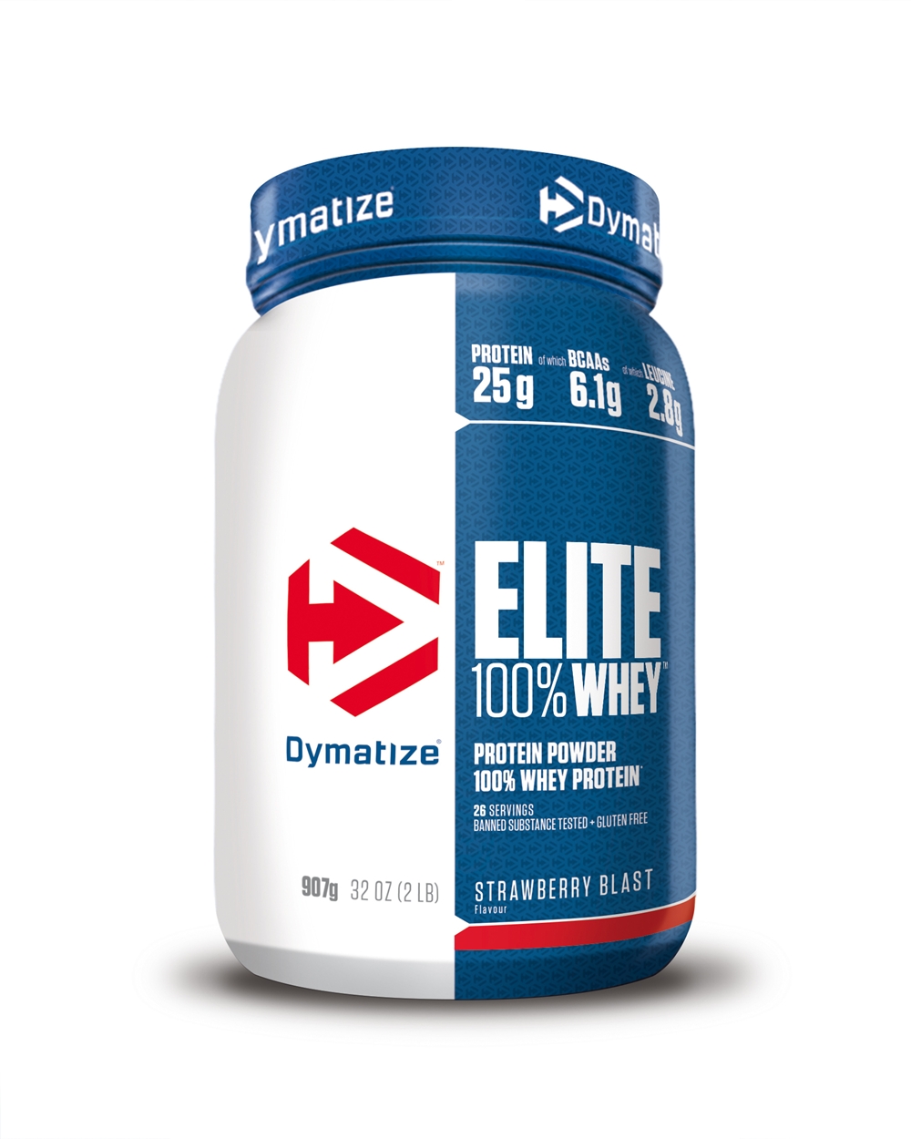 Image of Dymatize Elite Whey Strawberry Blast 907 g Proteinpulver Multicolor, Herren, Größe: 0