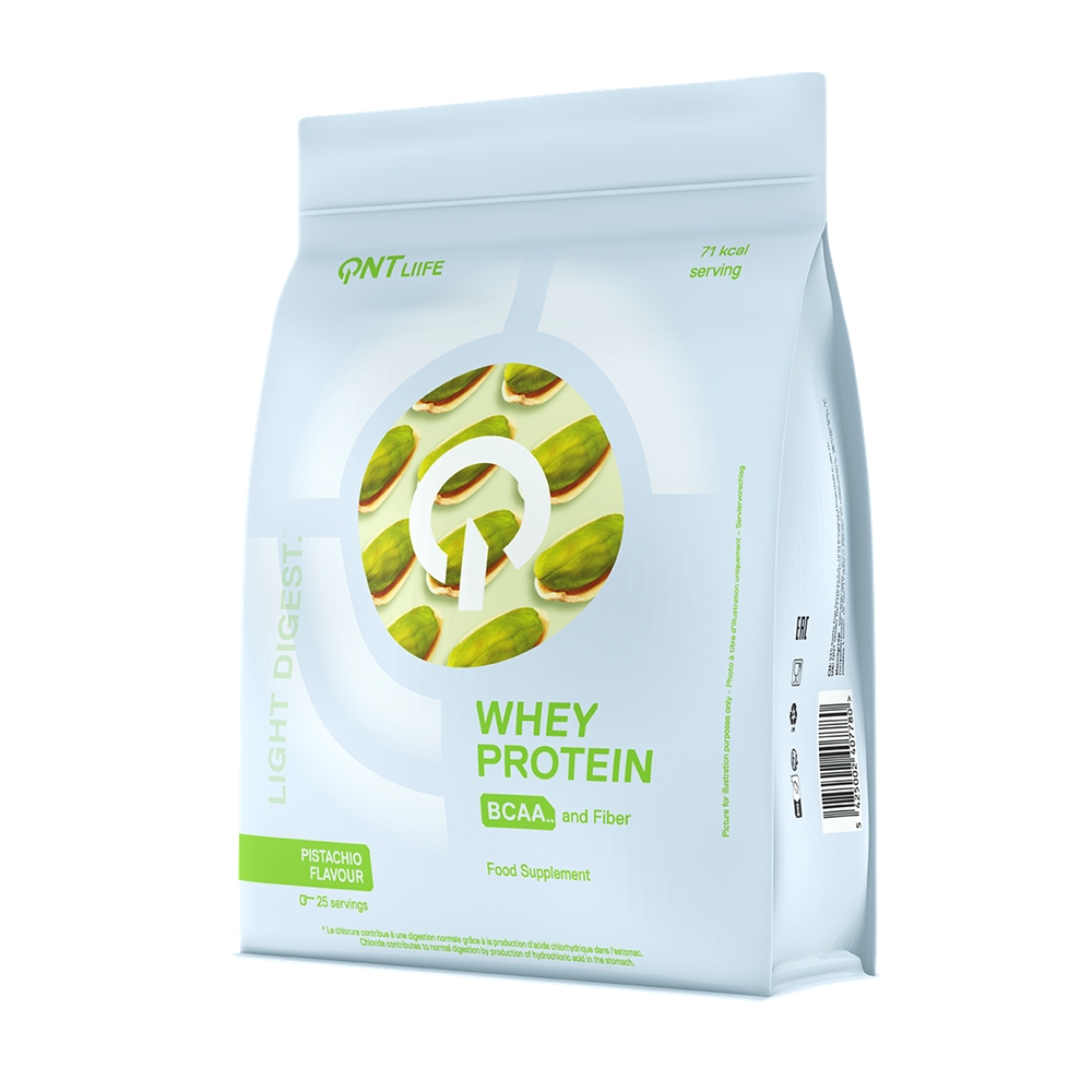 Image of QNT Light Digest Whey Pistachio 500 g Proteinpulver Grün, Herren, Größe: 0