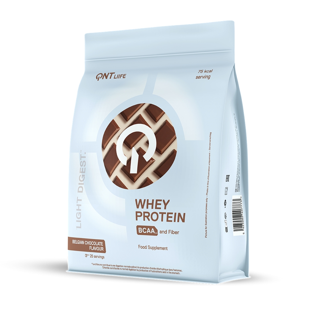Image of QNT Light Digest Whey Belgian Chocolate 500 g Proteinpulver Braun, Herren, Größe: 0