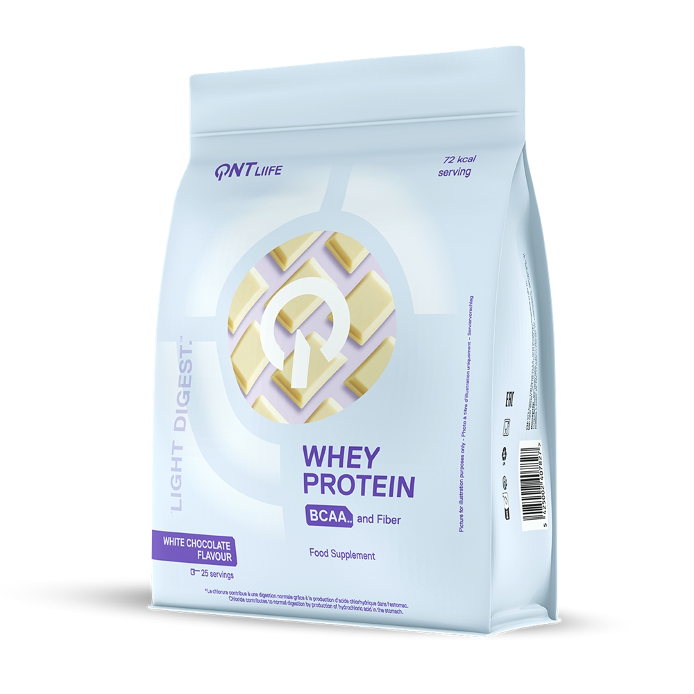 QNT Light Digest Whey White Chocolate 500 g Proteinpulver Lila, Herren, Größe: 0