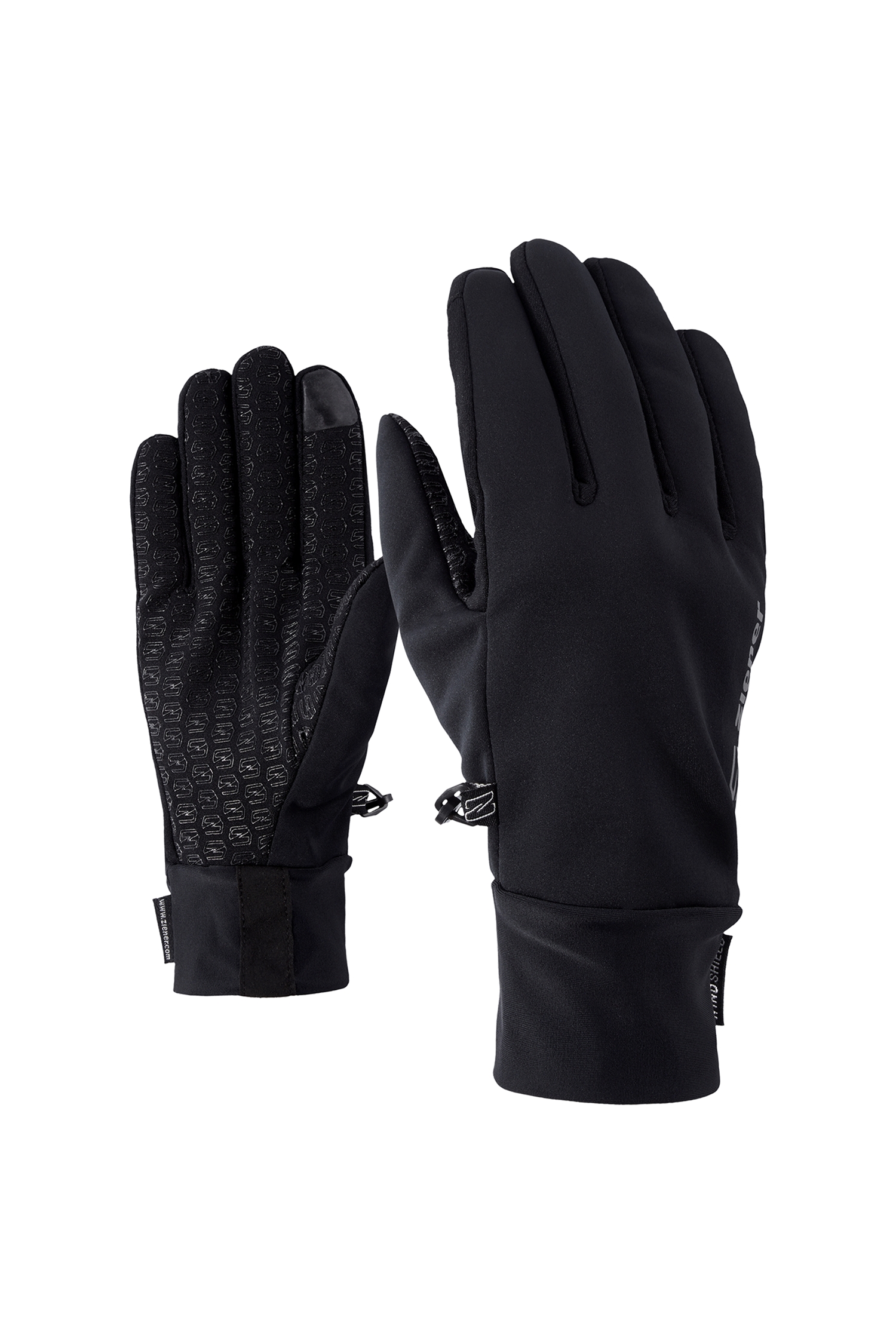ziener Ivuduro Touch Herren Handschuh Schwarz, Herren, Größe: 8