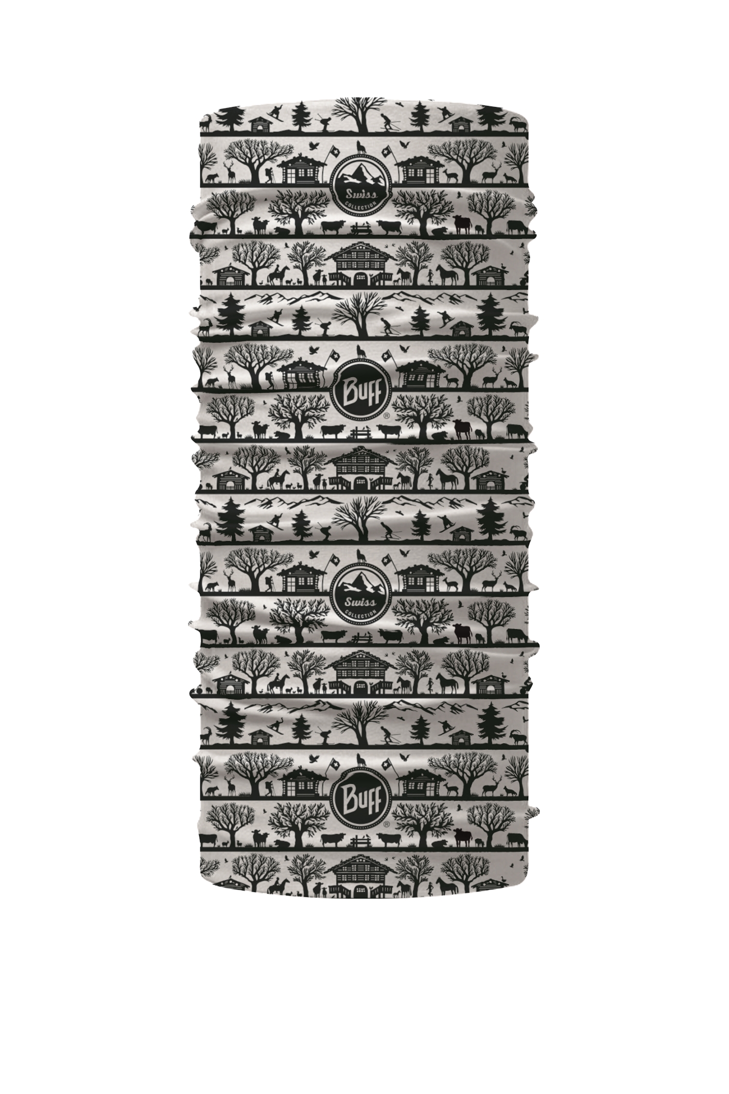 Image of Buff Original Ecostretch Neckwarmer Schwarz, Herren, Größe: ONE SIZE