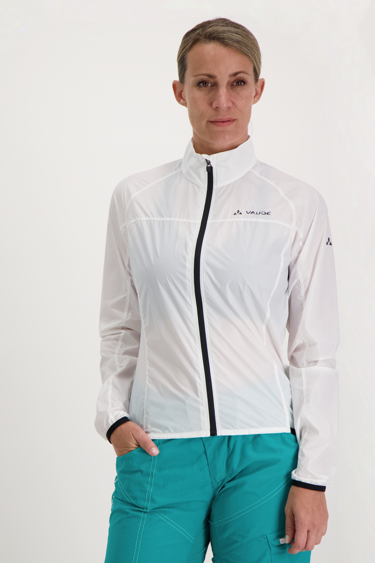 Image of VAUDE Air III Damen Bikejacke Weiss, Damen, Größe: 36