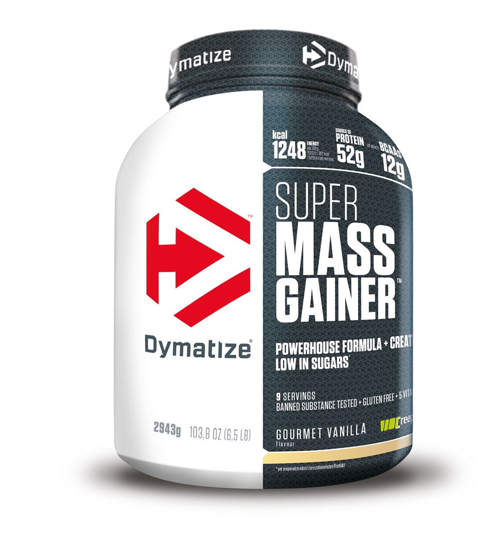 Image of Dymatize Super Mass Gainer Gourmet Vanilla 2943 g Proteinpulver Weiss, Herren, Größe: 0