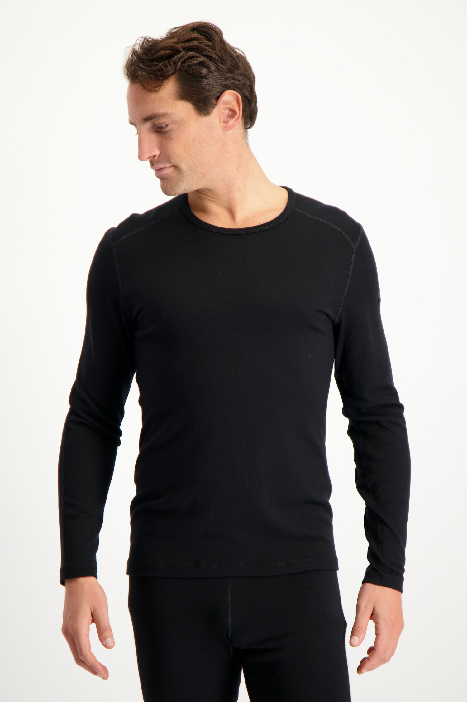 Image of icebreaker Merino 260 Tech Herren Thermo Longsleeve Schwarz, Herren, Größe: XL