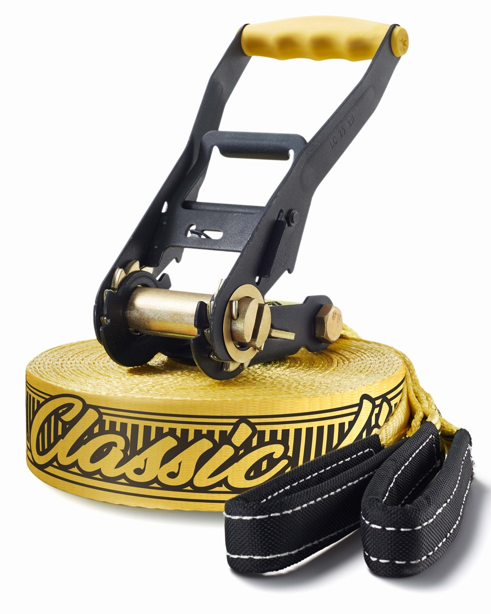 Gibbon Classicline Slackline + Baumschutz Gelb, Herren, Größe: 0