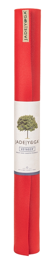Jade Voyager 1.6 mm Yogamatte Rot, Herren, Größe: ONE SIZE