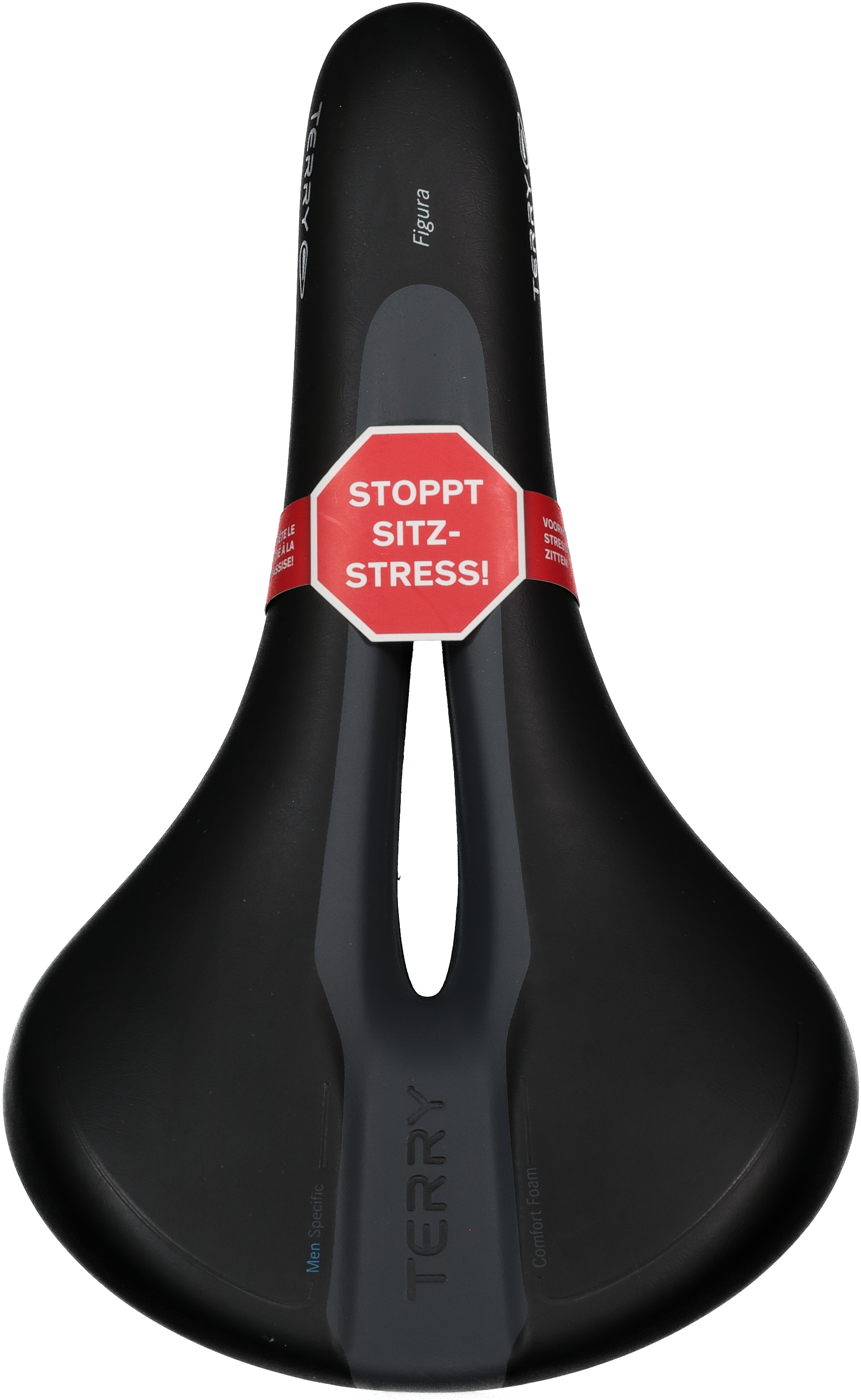 Image of Terry Figura Herren Sattel Schwarz, Herren, Größe: 42705