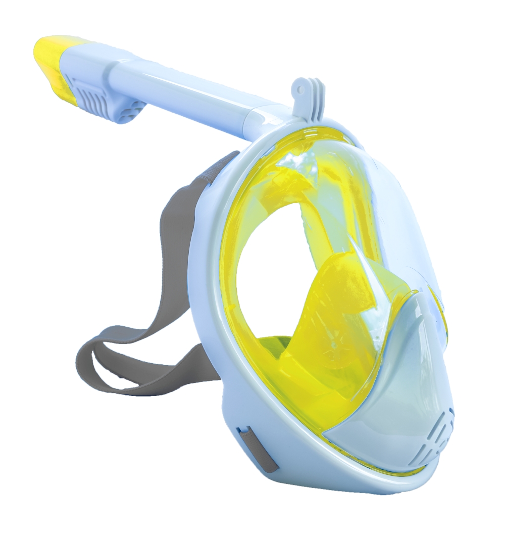 Image of MINT LAMA Freebreath L/XL Tauchmaske Gelb, Herren, Größe: ONE SIZE
