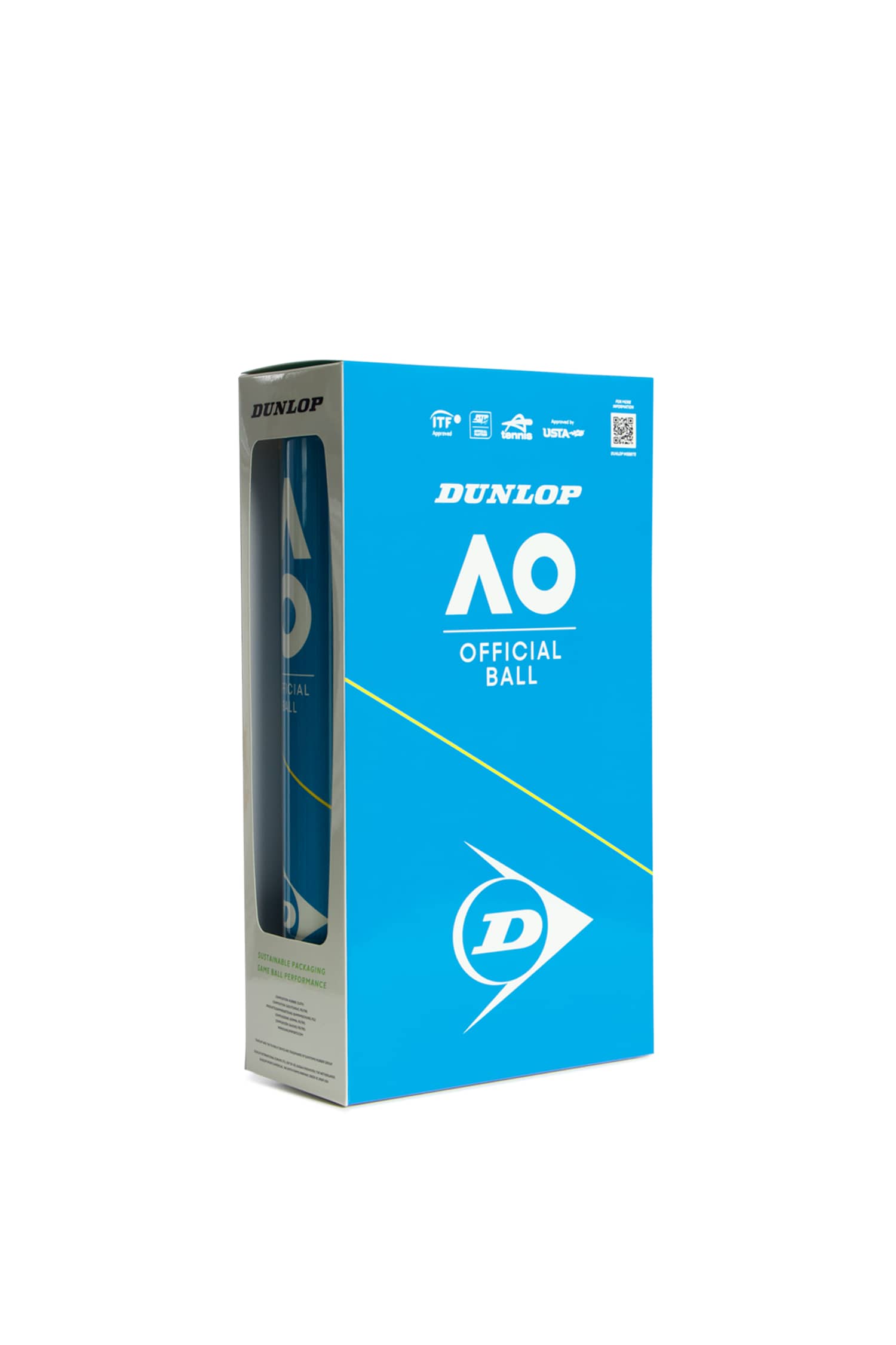 Image of Dunlop AO Bi Pack Tennisball Blau, Herren, Größe: ONE SIZE