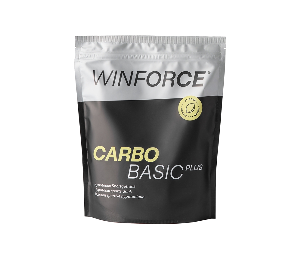 Image of Winforce Carbo Basic Plus Zitrone 900 g Getränkepulver Schwarz, Herren, Größe: 0