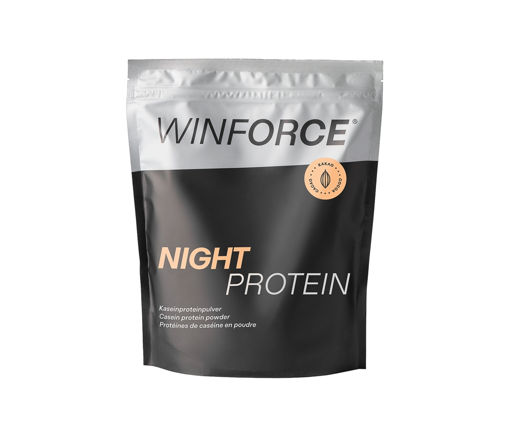 Winforce Night Protein Kakao 600 g Proteinpulver Blau, Herren, Größe: 0