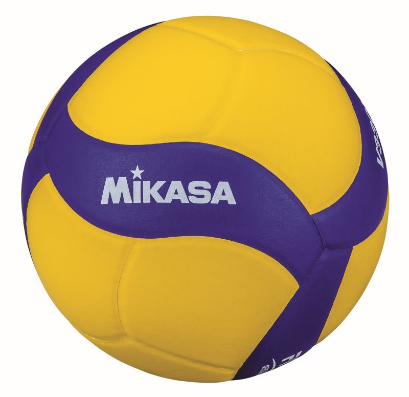 Mikasa V330W Volleyball Gelb, Herren, Größe: 5