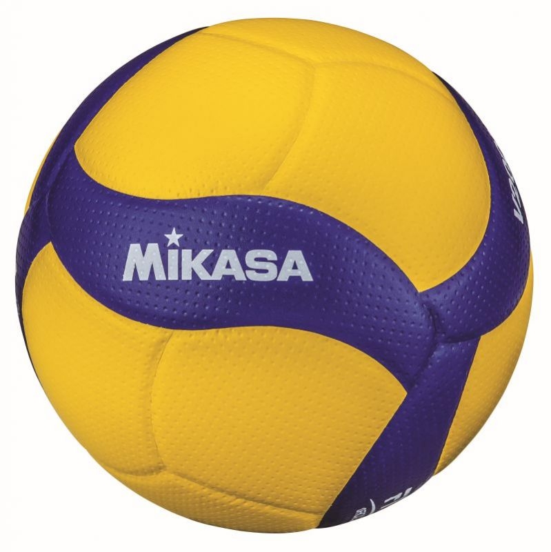 Mikasa V200W Volleyball Gelb, Herren, Größe: 5
