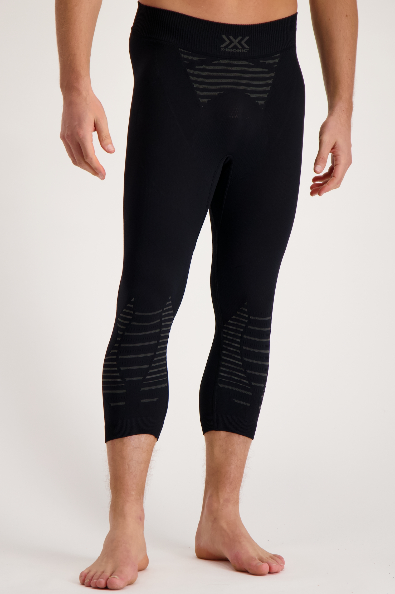 Image of X Bionic Invent 4.0 Herren 3/4 Thermohose Schwarz, Herren, Größe: XL