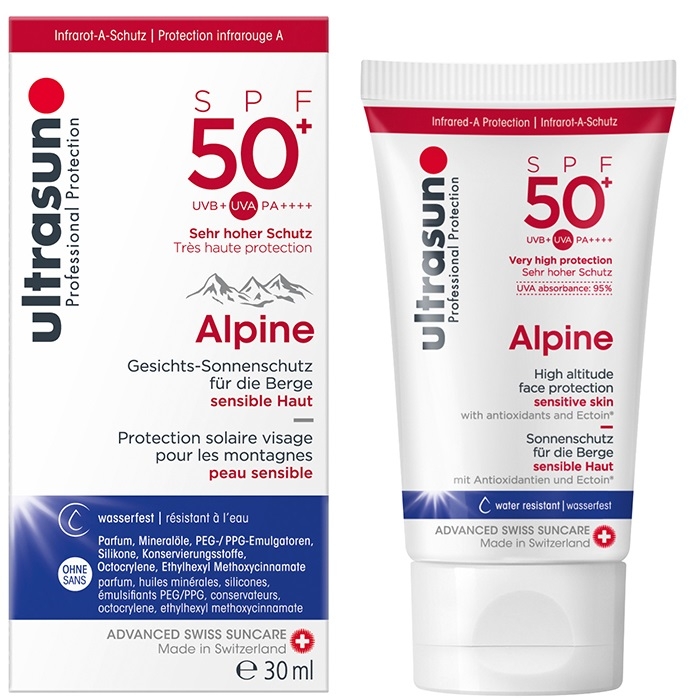 Ultrasun Alpine 30 ml Sonnencreme Weiss, Herren, Größe: 0
