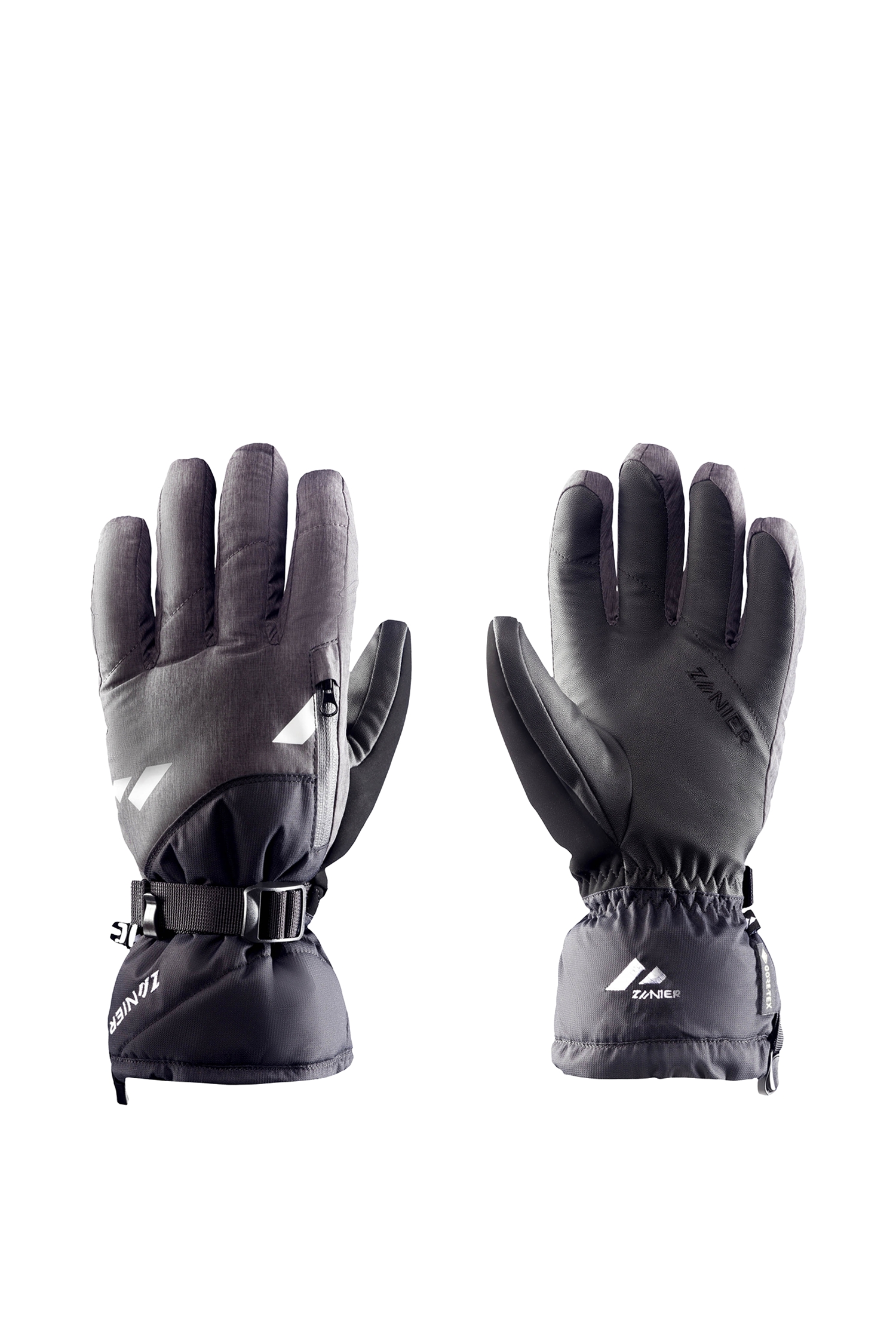 ZANIER Ride Gore-Tex® Herren Skihandschuh Schwarz, Herren, Größe: 8
