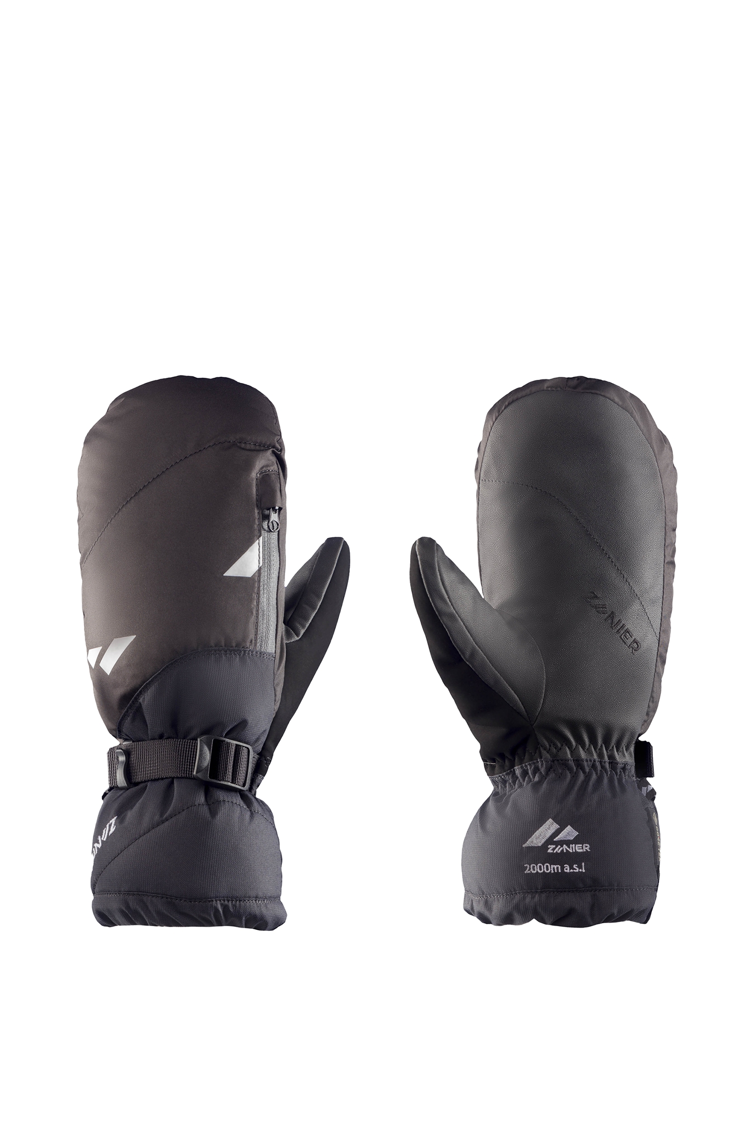 ZANIER Ride Gore-Tex® Herren Fausthandschuh Schwarz, Herren, Größe: 10