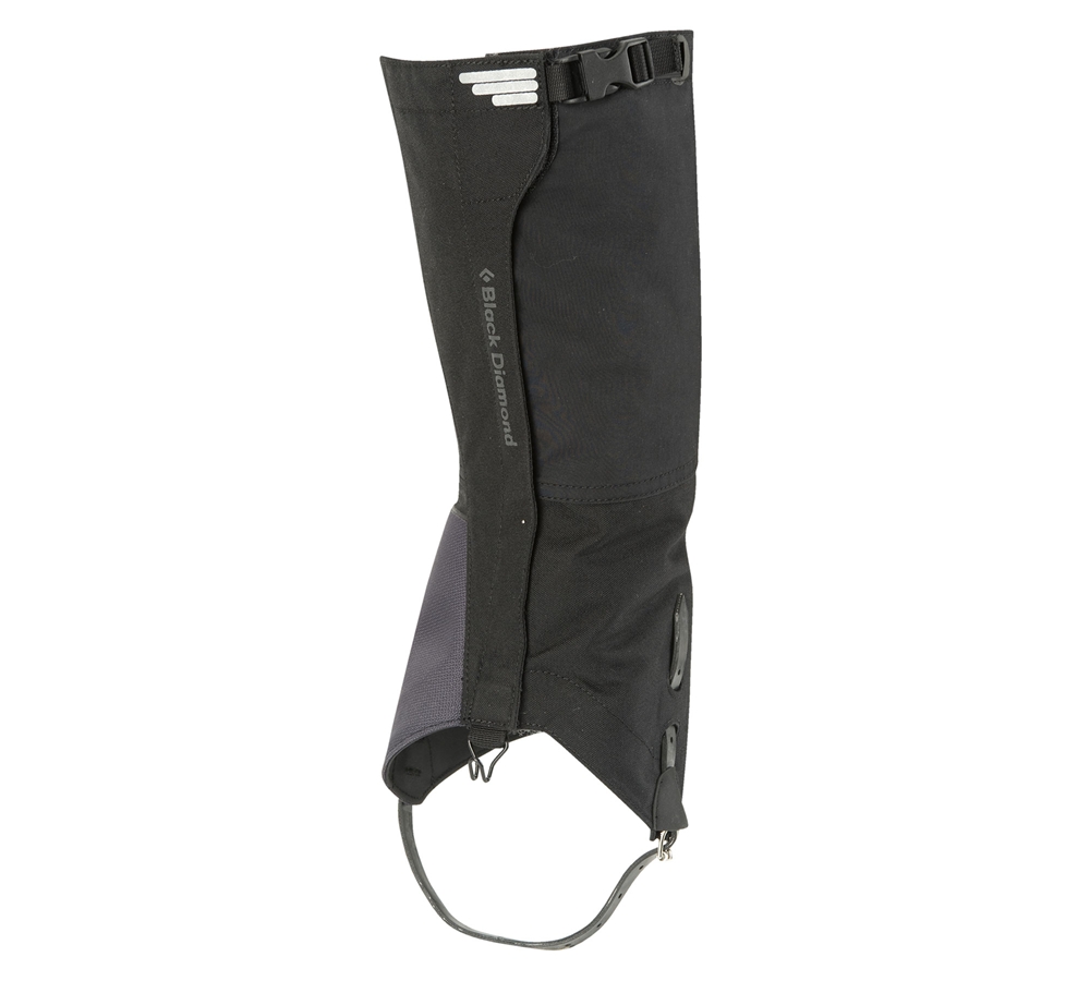Black Diamond Alpin Gamaschen Schwarz, Herren, Größe: XL