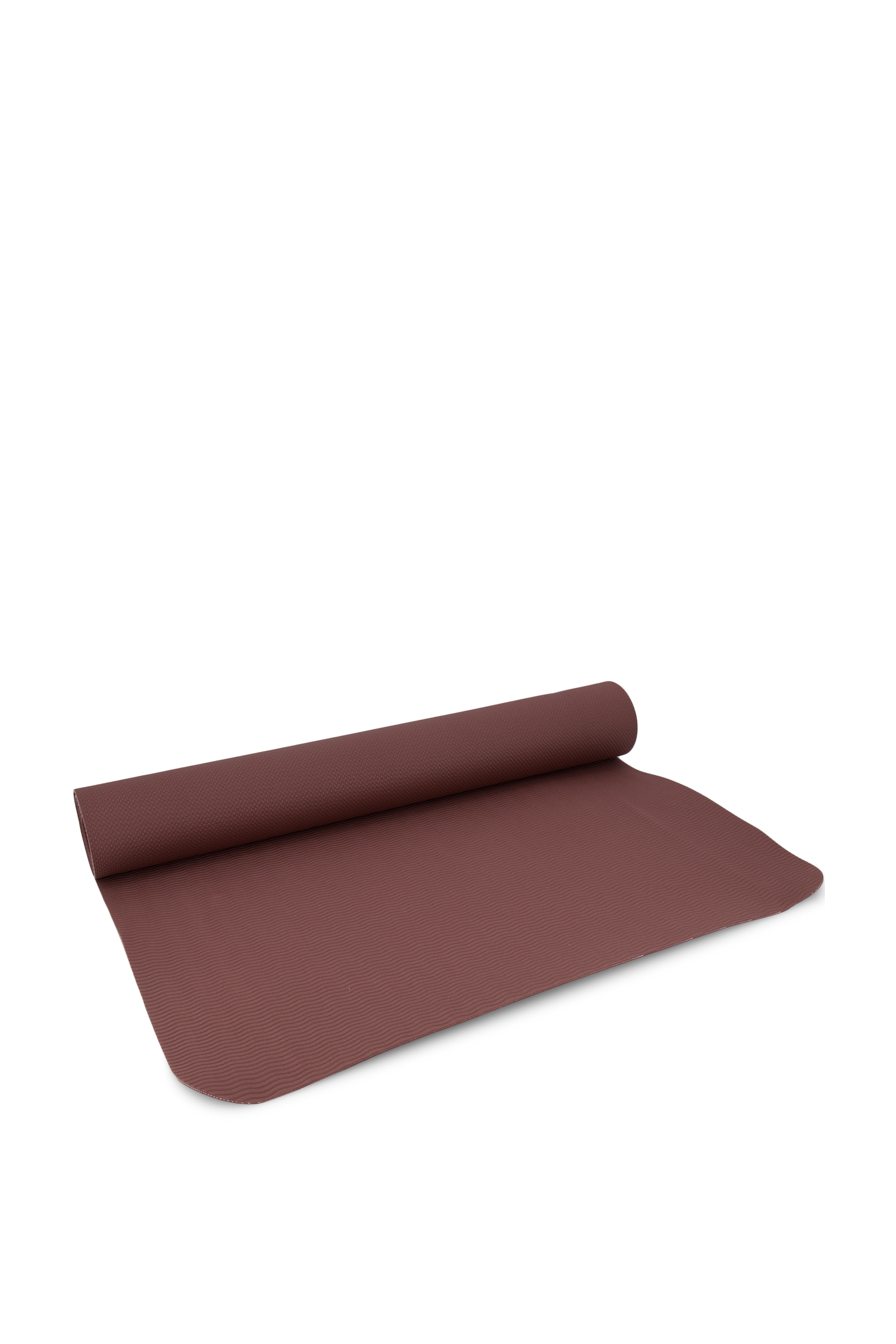POWERZONE Pro 3 mm Yogamatte Braun, Herren, Größe: ONE SIZE
