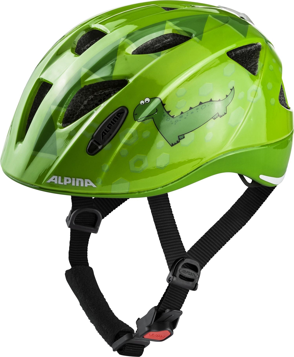 ALPINA Ximo Flash Kinder Velohelm Grün, , Größe: 45-49