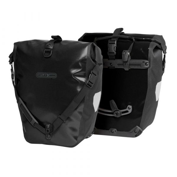 Ortlieb Back-Roller Free 2 x 20 L Gepäckträgertasche Schwarz, Herren, Größe: ONE SIZE
