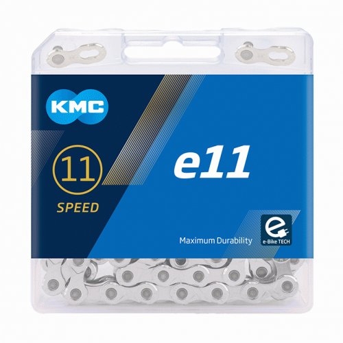KMC e11 122 Links Kette Silber, Herren, Größe: ONE SIZE